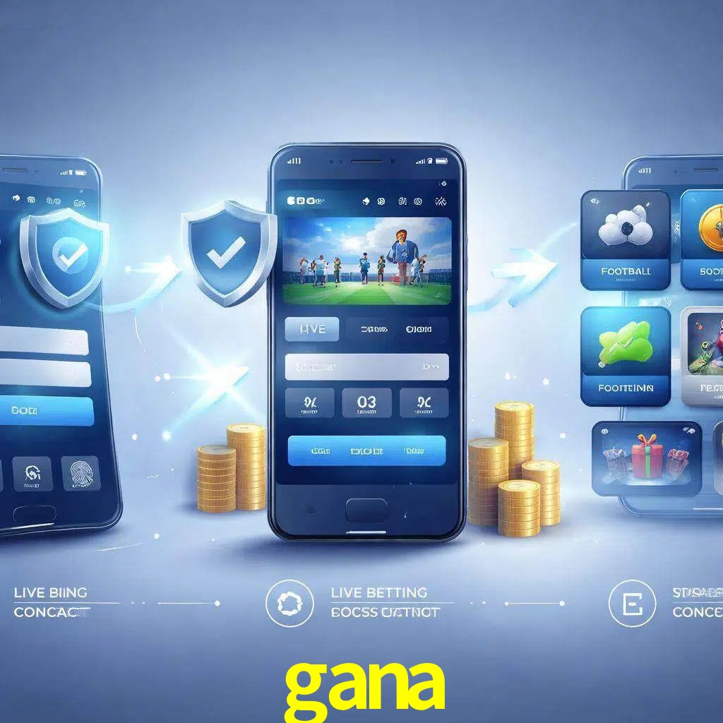 Pasos de acceso a la app gana en pantalla de teléfono móvil